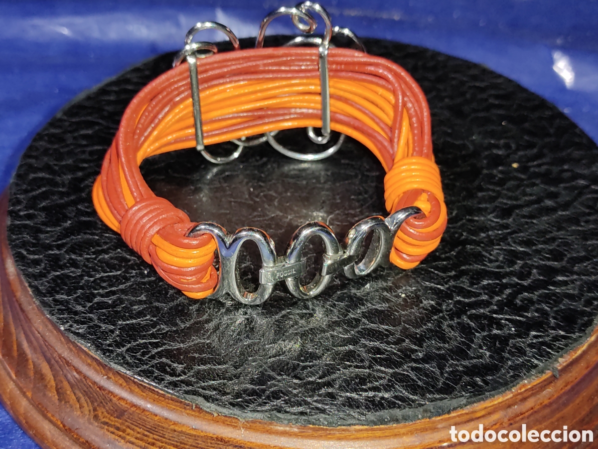 Joyeria: Pulsera de dise&ntilde;o marca F&oacute;sil. - Foto 3