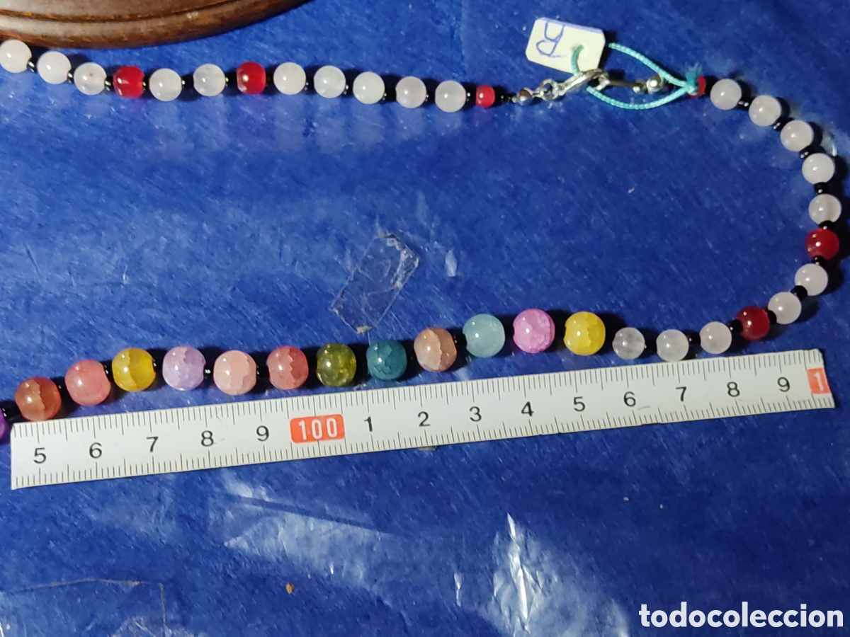 Joyeria: Collar de cuentas de cuarzos naturales variados. *R* - Foto 3