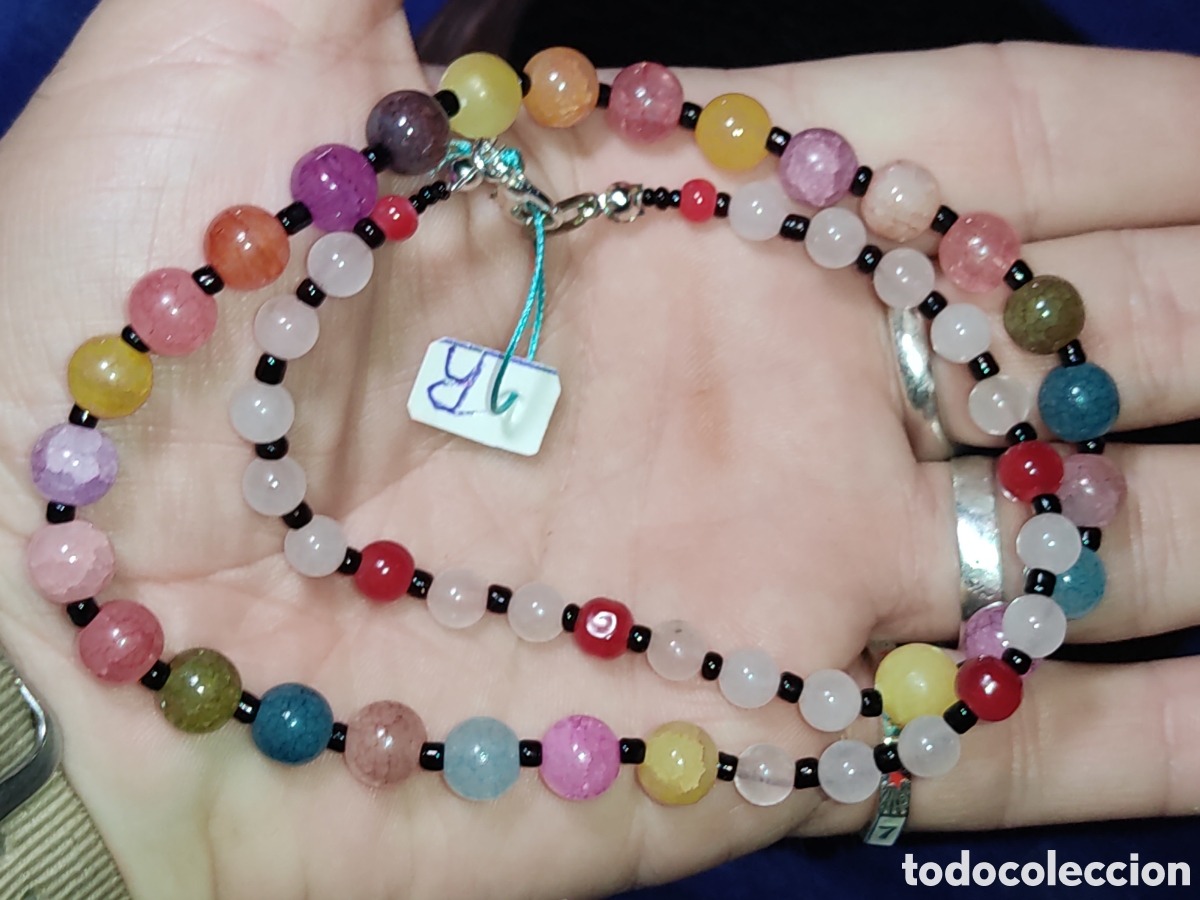 Joyeria: Collar de cuentas de cuarzos naturales variados. *R* - Foto 6