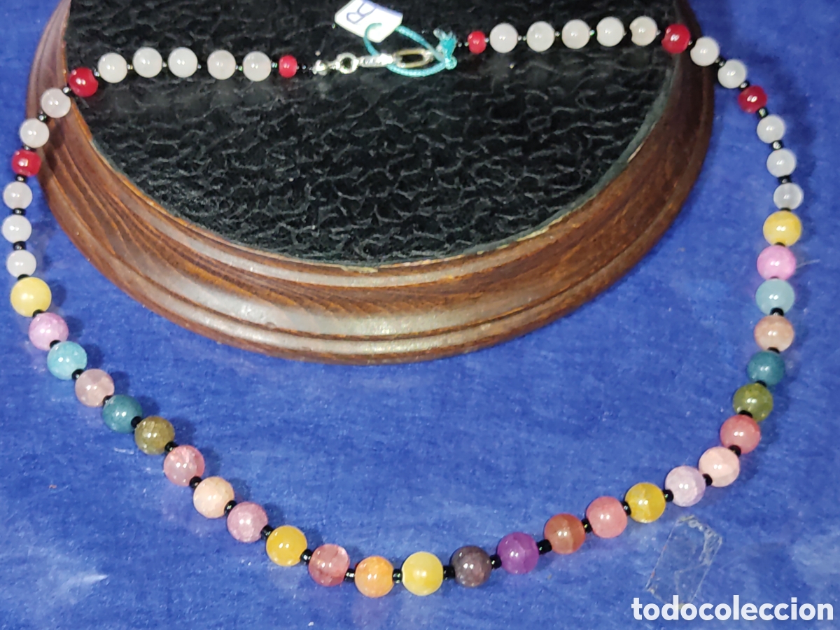 Joyeria: Collar de cuentas de cuarzos naturales variados. *R* - Foto 1