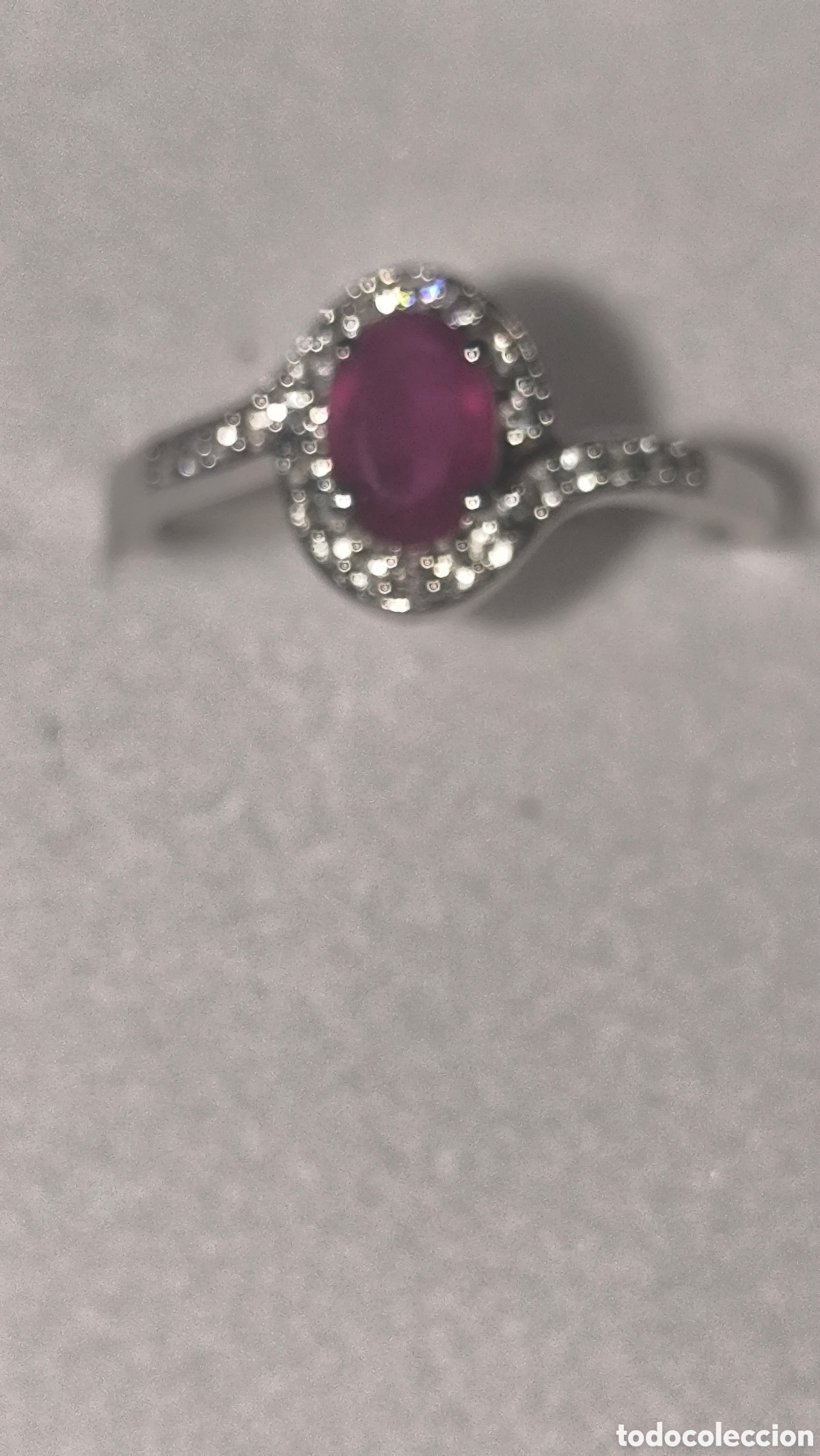 Joyeria: Anillo de Rubi, Topacios blancos y 2diamantes - Foto 13
