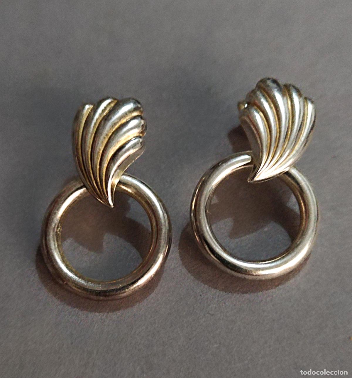 Joyeria: Pendientes de plata de ley contrastada. - Foto 2