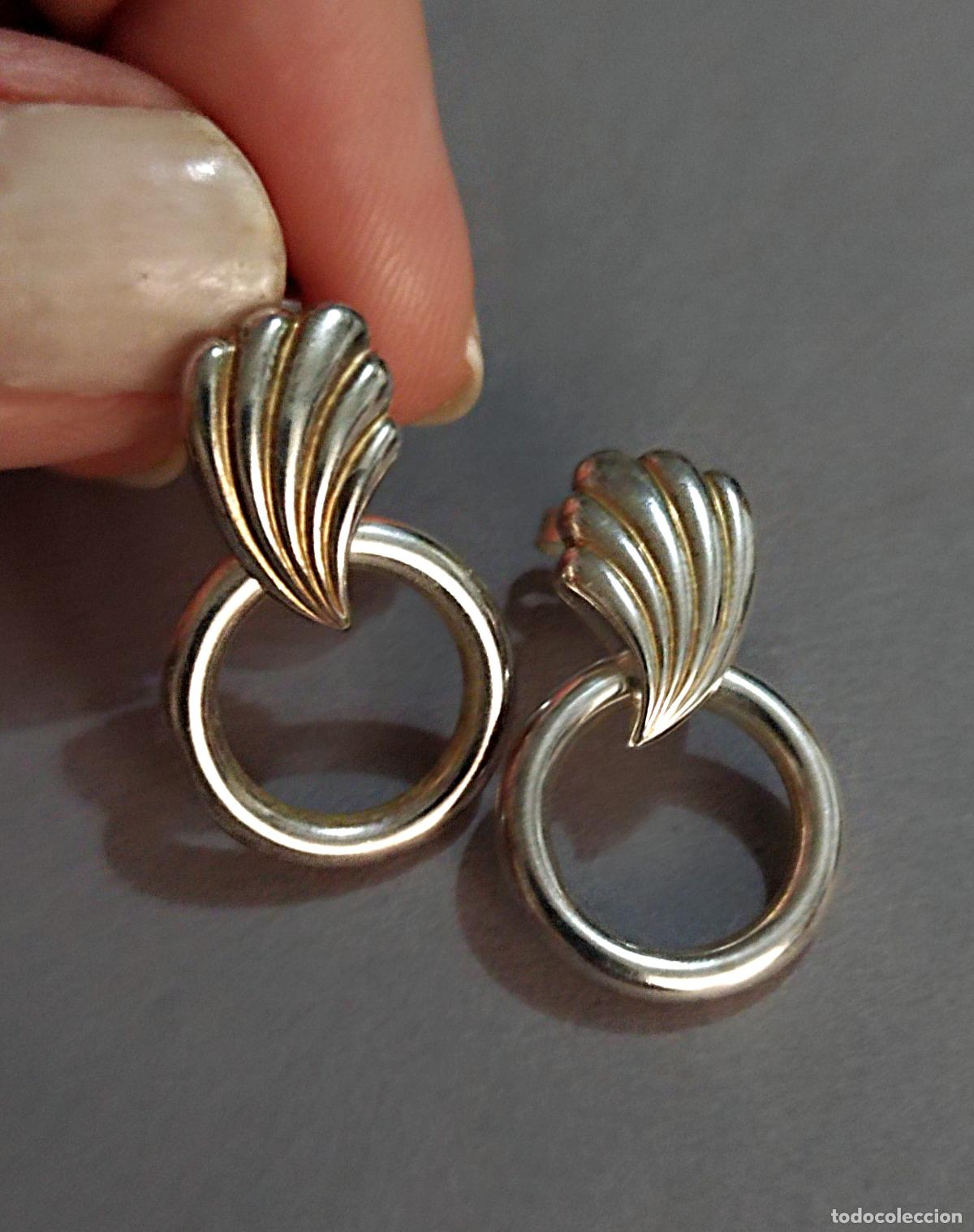 Joyeria: Pendientes de plata de ley contrastada. - Foto 4