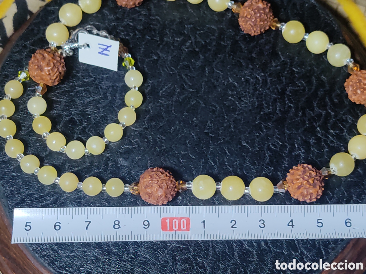 Joyeria: Collar de jade y Mala Rudraksha. *Z* - Foto 5