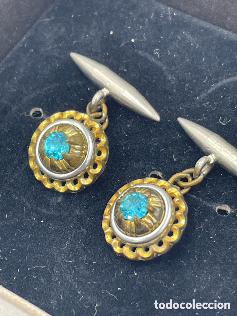 Joyeria: Bonitos Gemelos antiguos para caballero - Foto 3