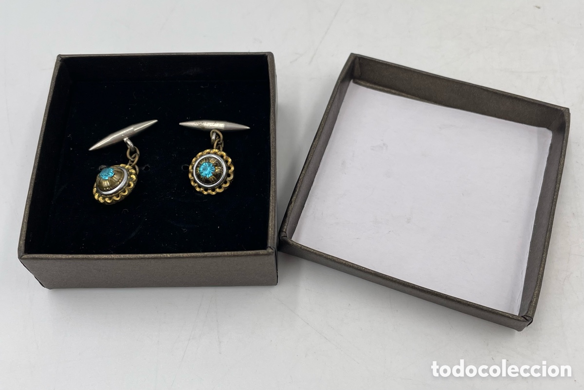 Joyeria: Bonitos Gemelos antiguos para caballero - Foto 5