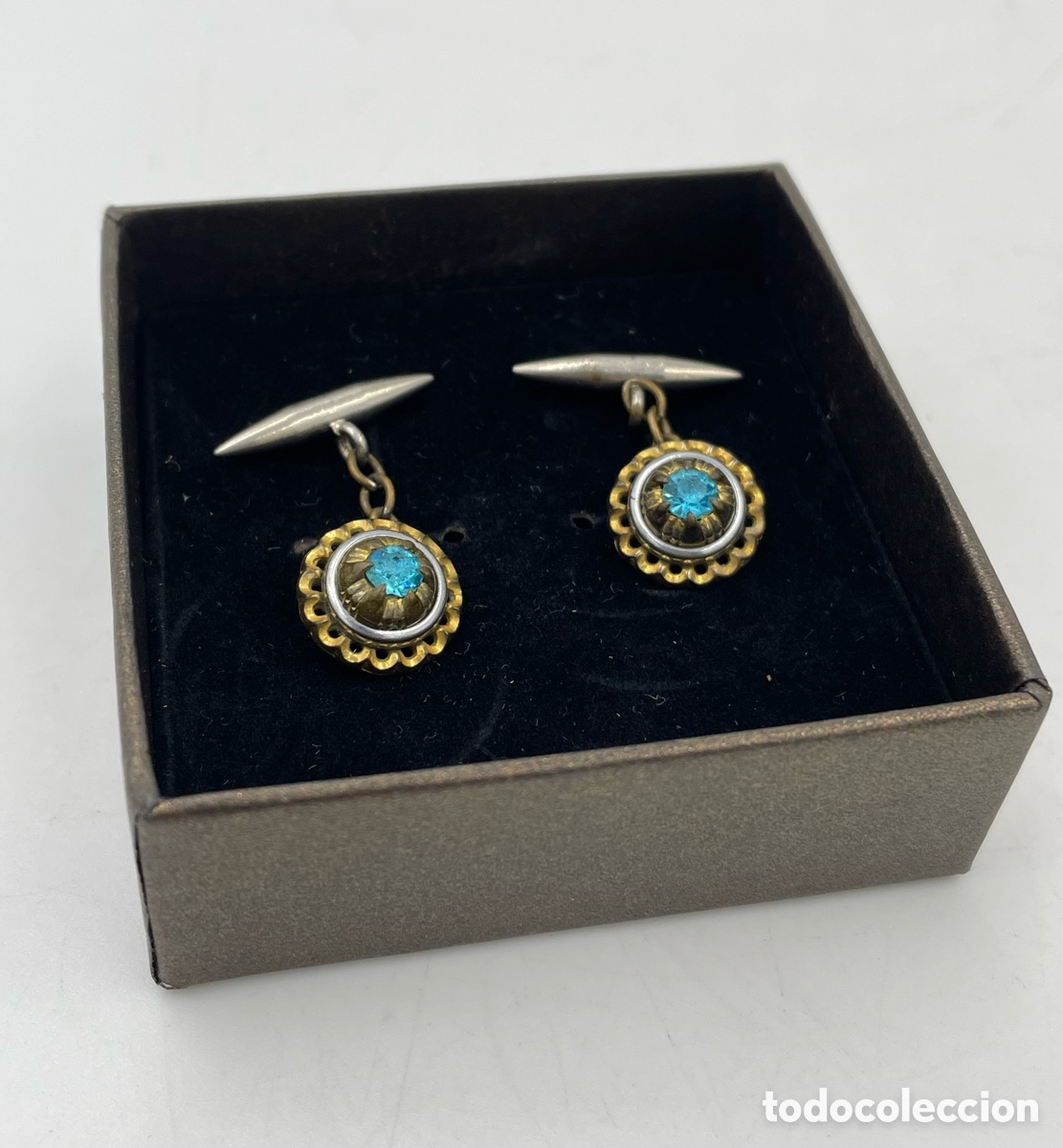 Joyeria: Bonitos Gemelos antiguos para caballero - Foto 1