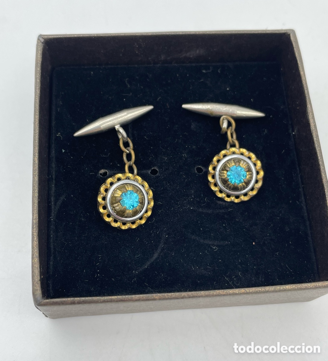 Joyeria: Bonitos Gemelos antiguos para caballero - Foto 6