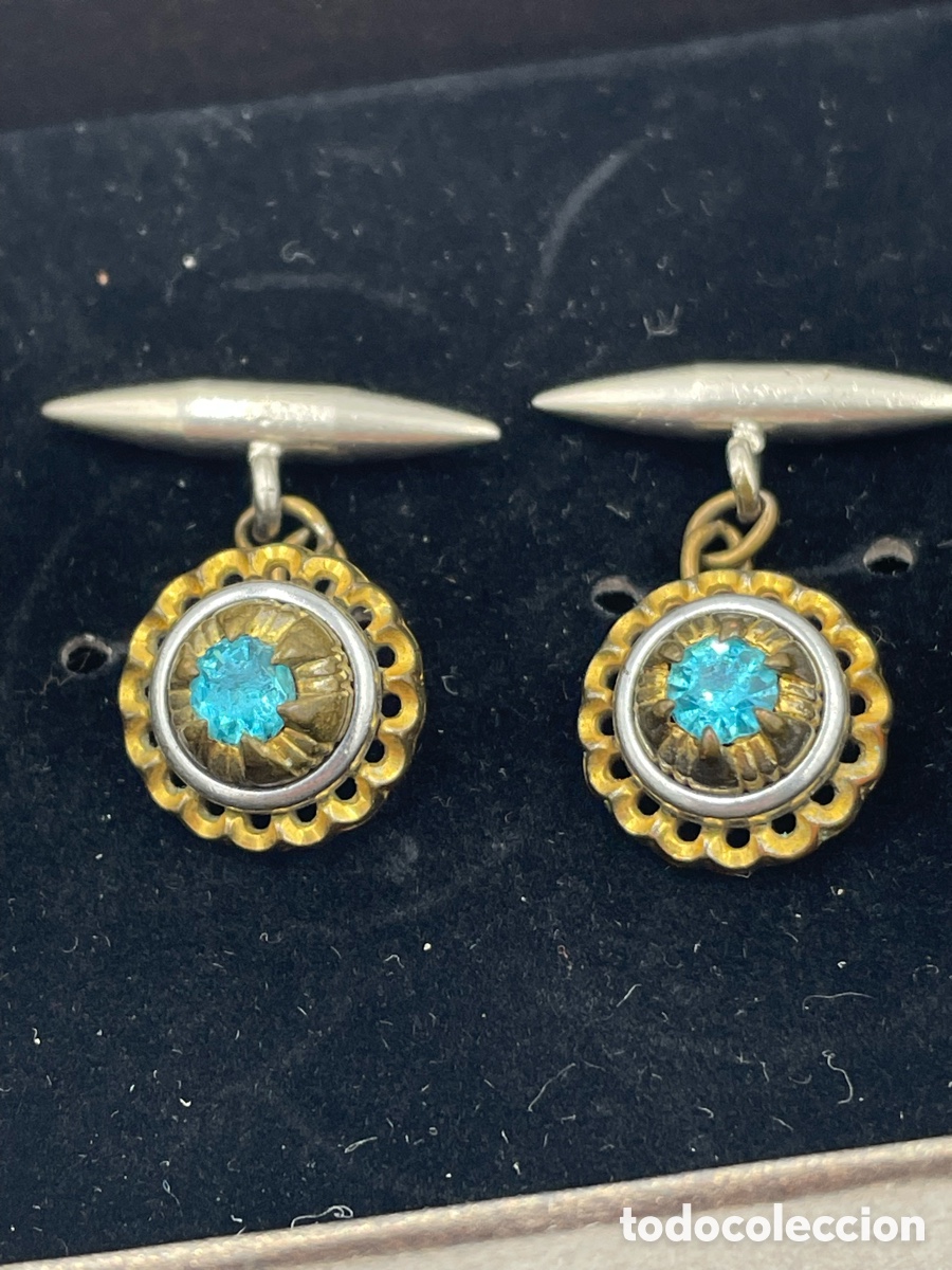 Joyeria: Bonitos Gemelos antiguos para caballero - Foto 2