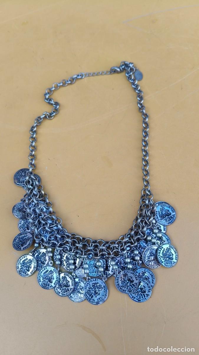 Joyeria: Collier vintage argent plaqu&eacute; 1970 - Foto 1