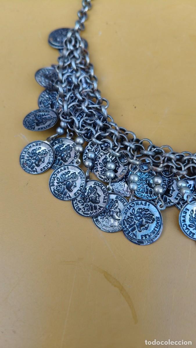 Joyeria: Collier vintage argent plaqu&eacute; 1970 - Foto 4