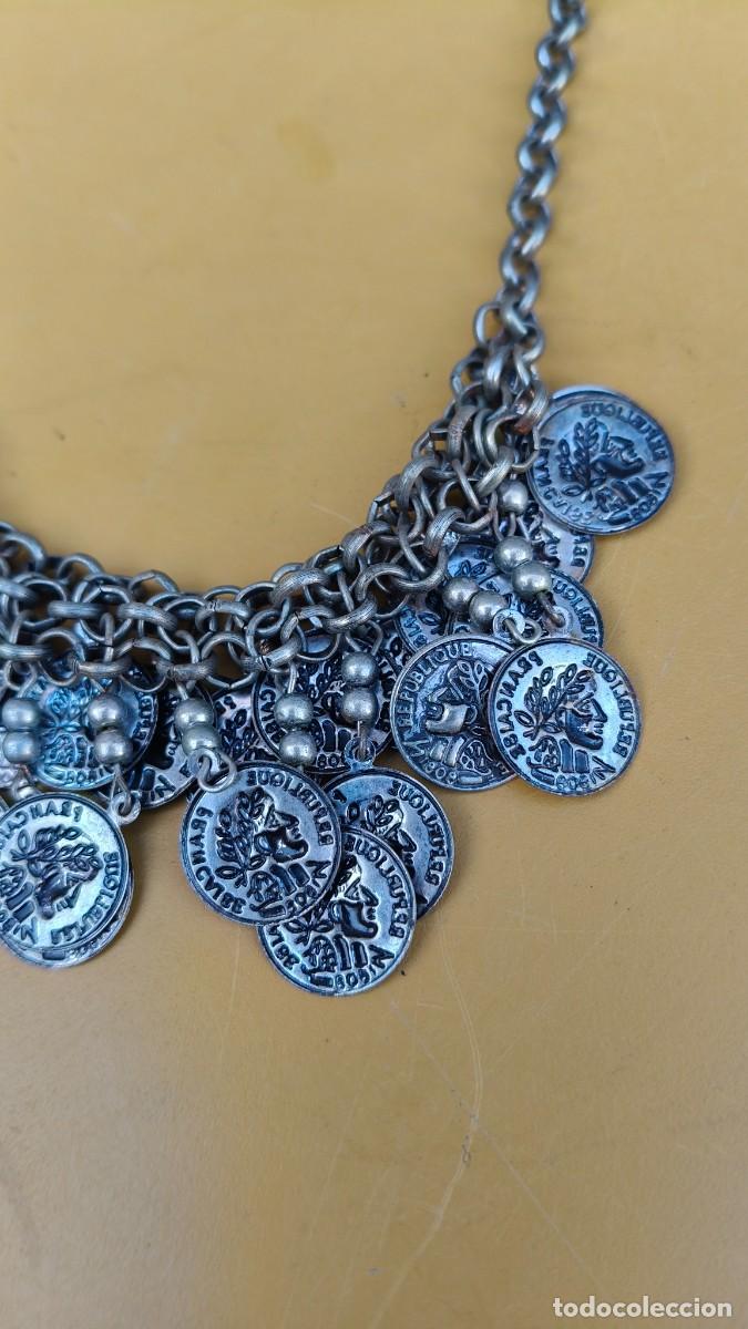 Joyeria: Collier vintage argent plaqu&eacute; 1970 - Foto 5