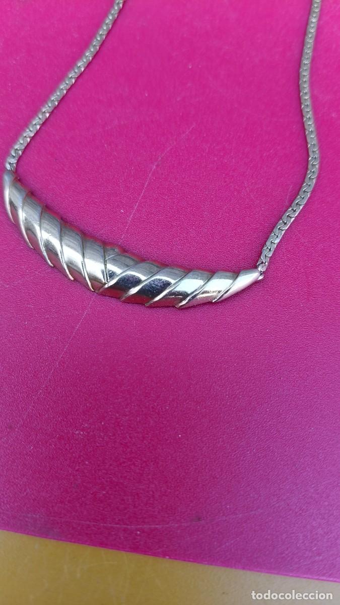 Joyeria: Collier vintage plaqu&eacute; or 1990 - Foto 2