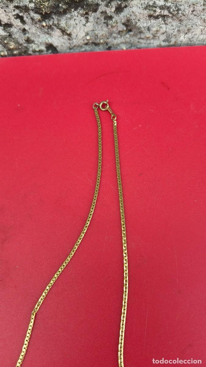 Joyeria: Collier vintage plaqu&eacute; or 1990 - Foto 3