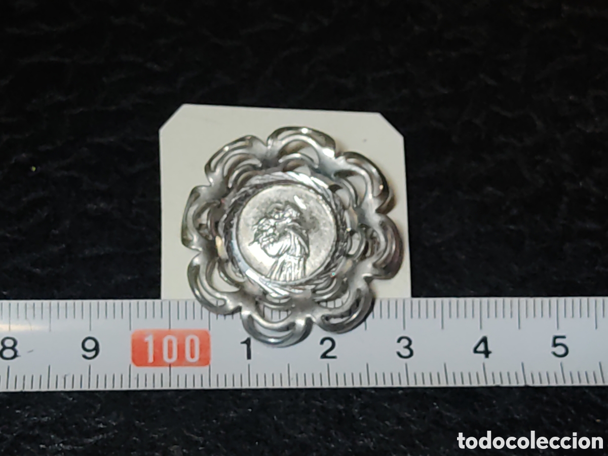 Joyeria: Broche plateado de San Antonio. - Foto 2