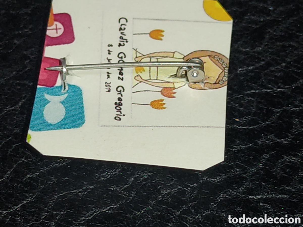 Joyeria: Broche plateado de San Antonio. - Foto 3