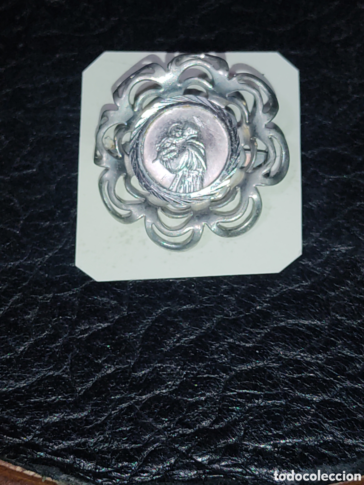 Joyeria: Broche plateado de San Antonio. - Foto 4