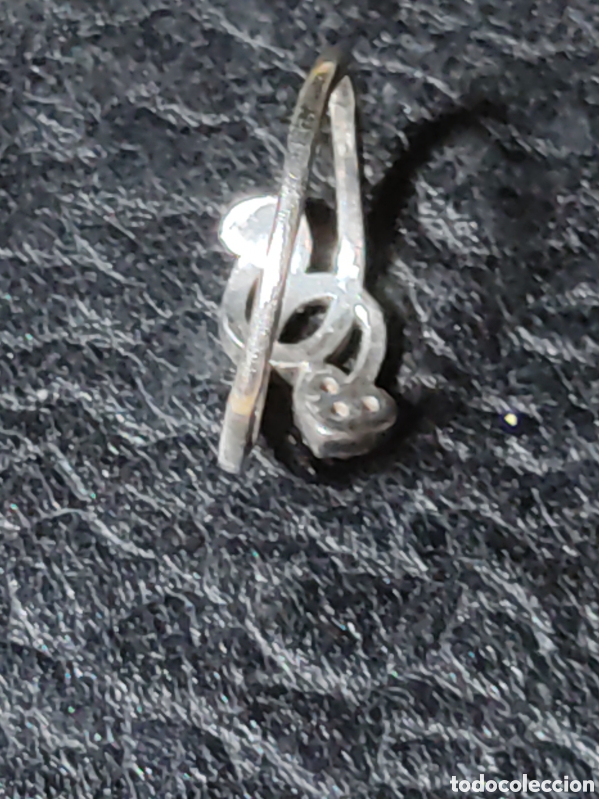 Joyeria: Anillo con corazones entrelazados de plata 925. - Foto 4