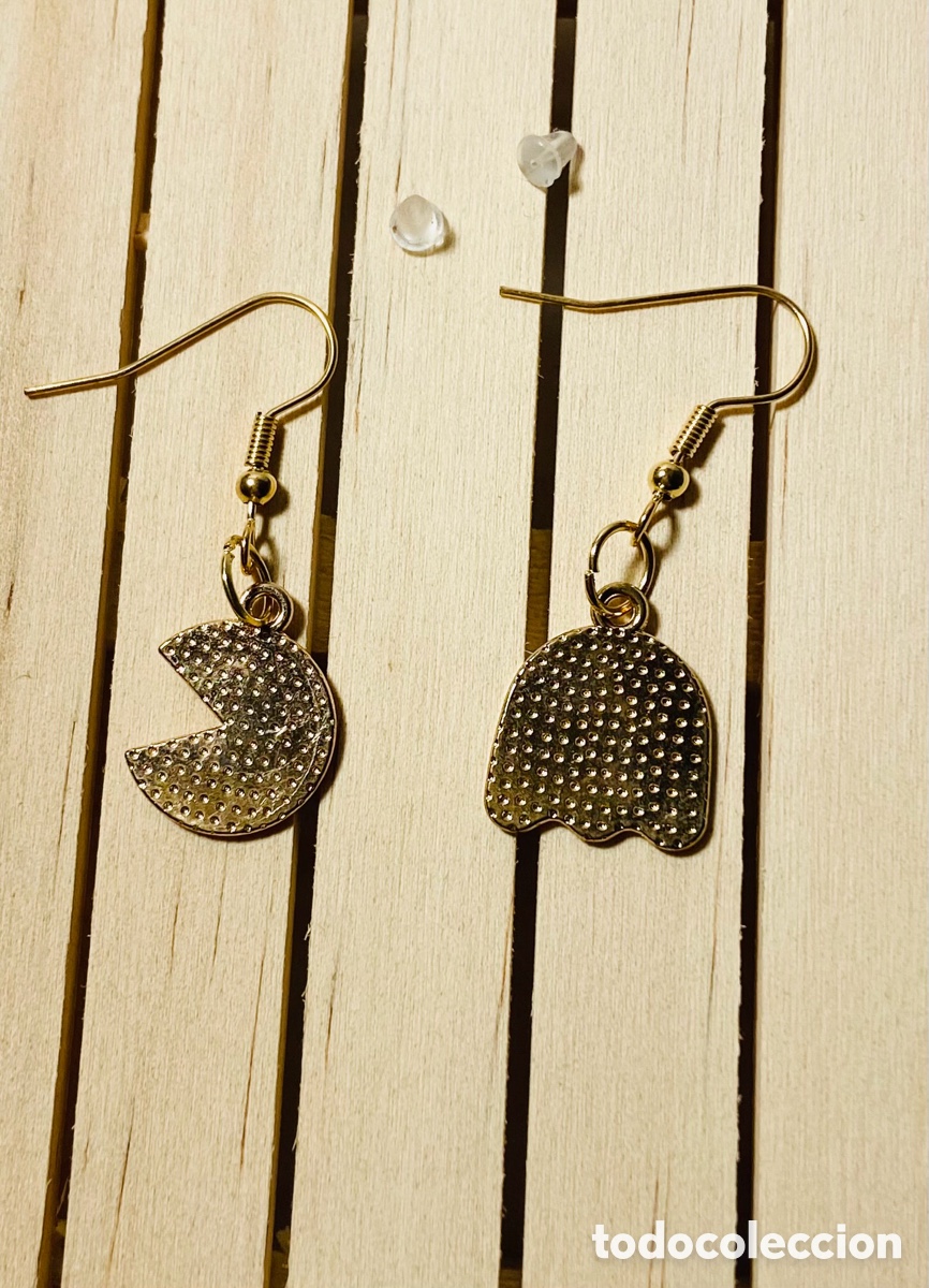 Joyeria: Pendientes Pac-Man y Fantasma Rojo - Foto 2