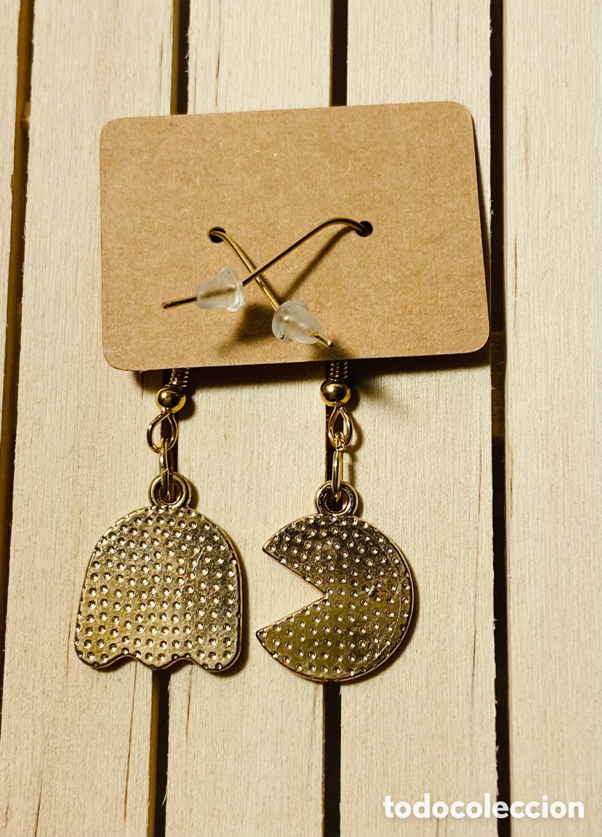 Joyeria: Pendientes Pac-Man y Fantasma Rojo - Foto 4