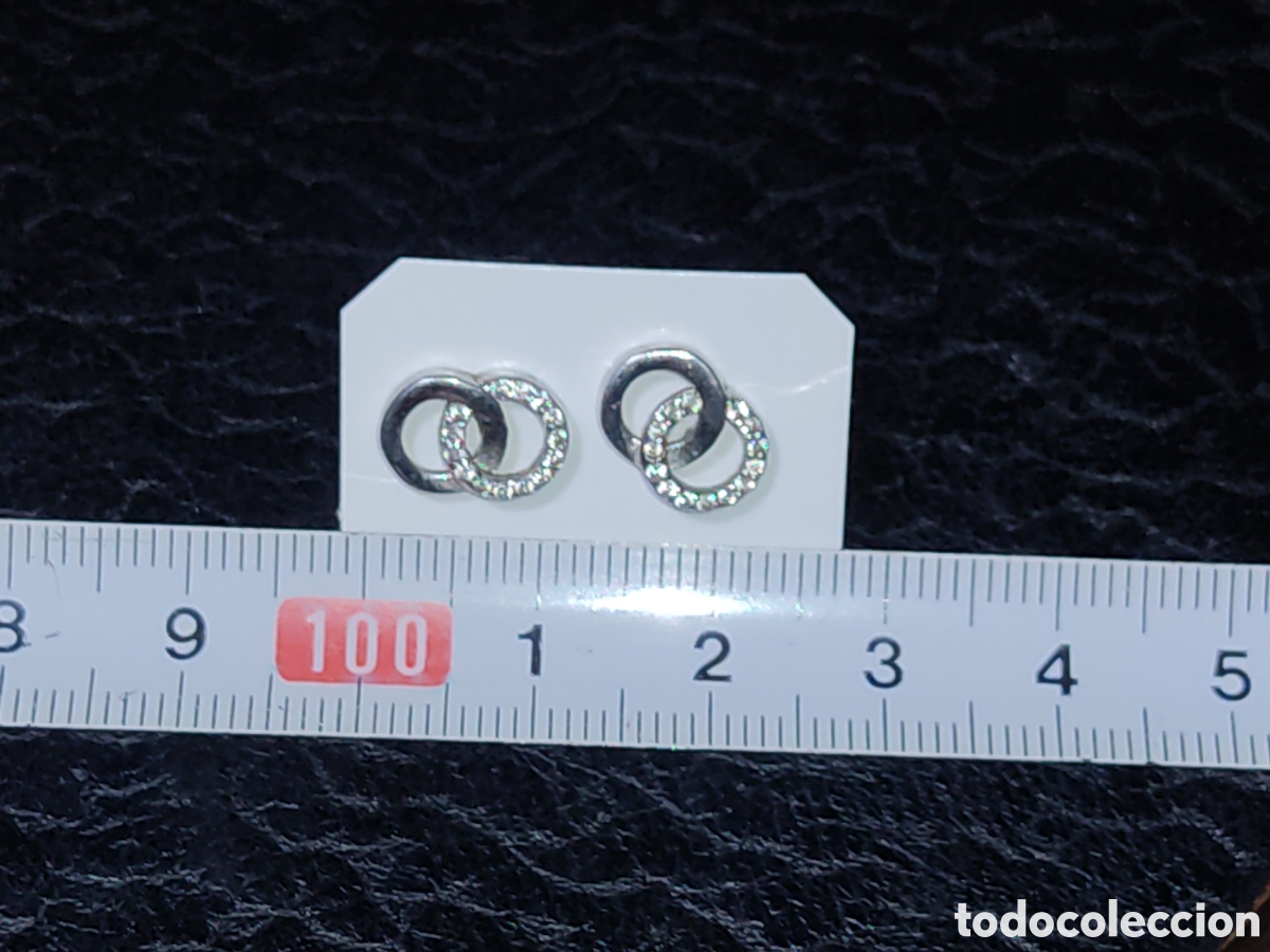 Joyeria: Pendientes de plata contrastada 925.Vintage. - Foto 2