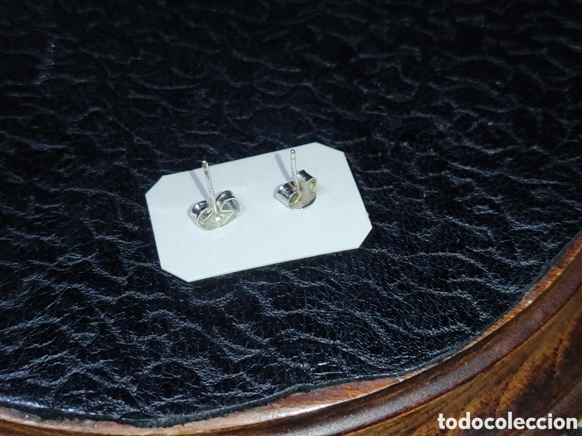 Joyeria: Pendientes de plata contrastada 925.Vintage. - Foto 3