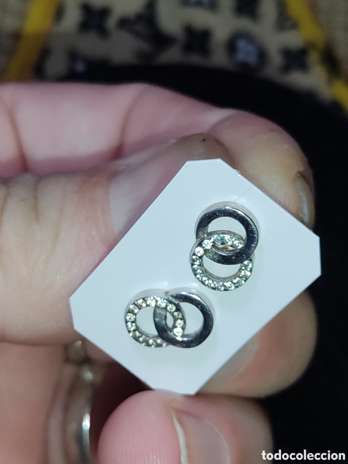 Joyeria: Pendientes de plata contrastada 925.Vintage. - Foto 4