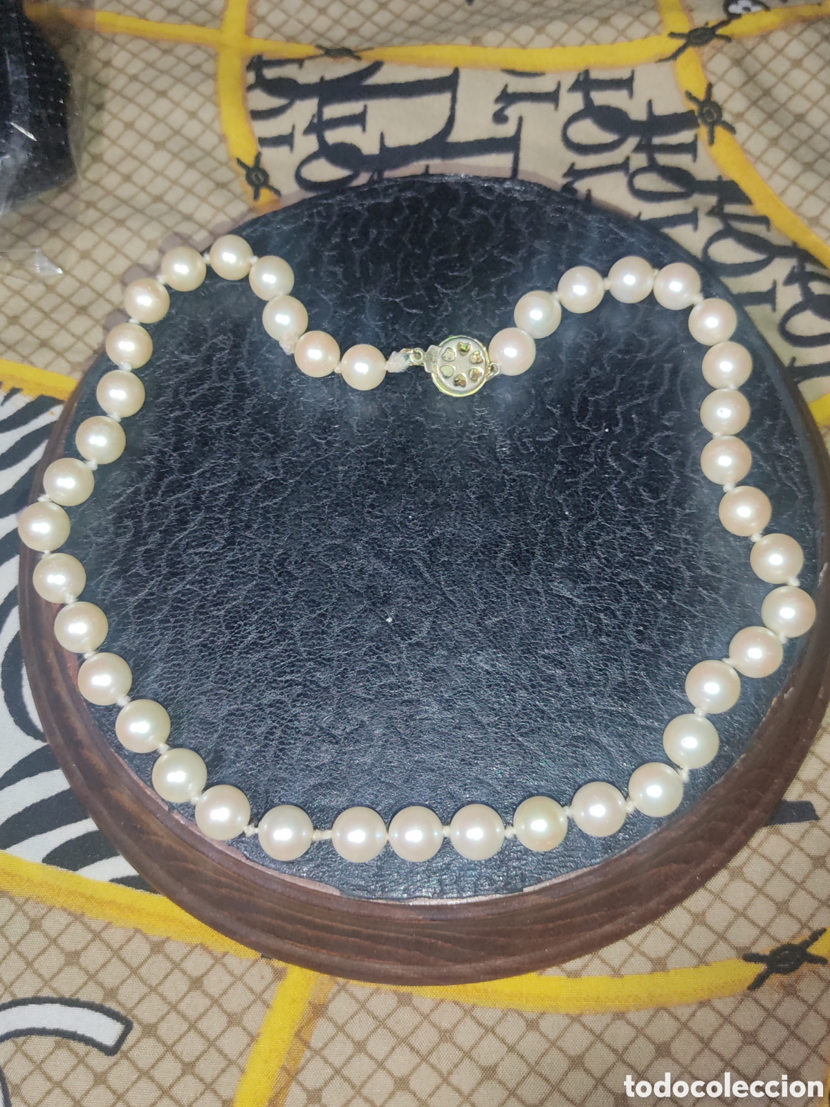 Joyeria: Collar de hermosas perlas cultivadas.Vintage. - Foto 8