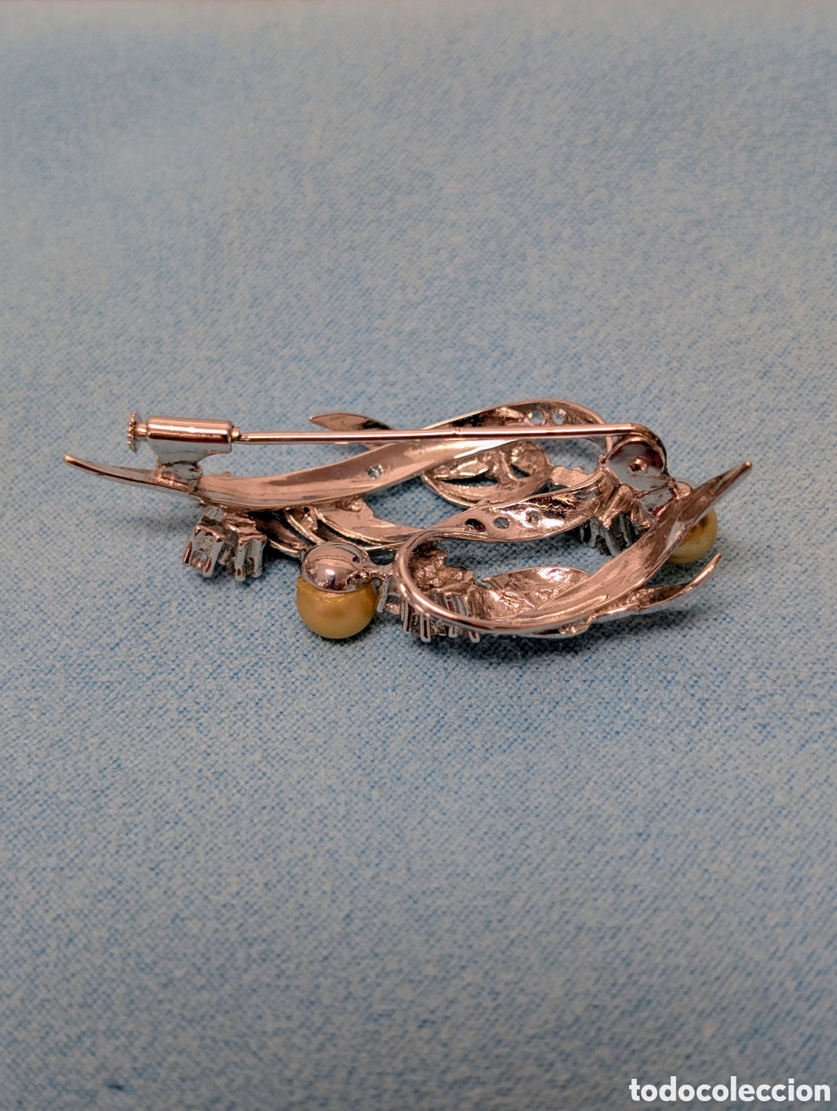 Joyeria: Broche antiguo de plata - Foto 2