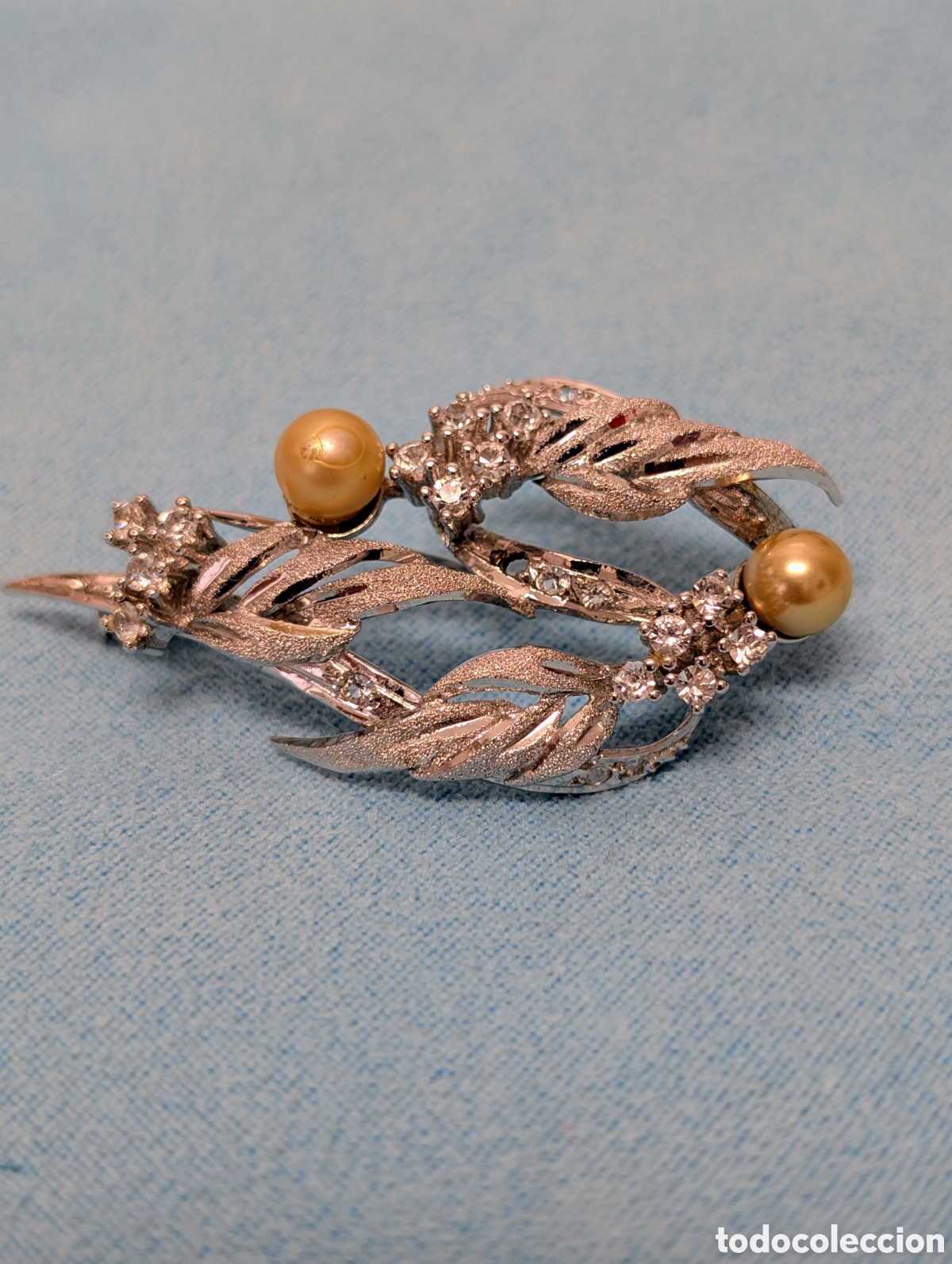Joyeria: Broche antiguo de plata - Foto 1