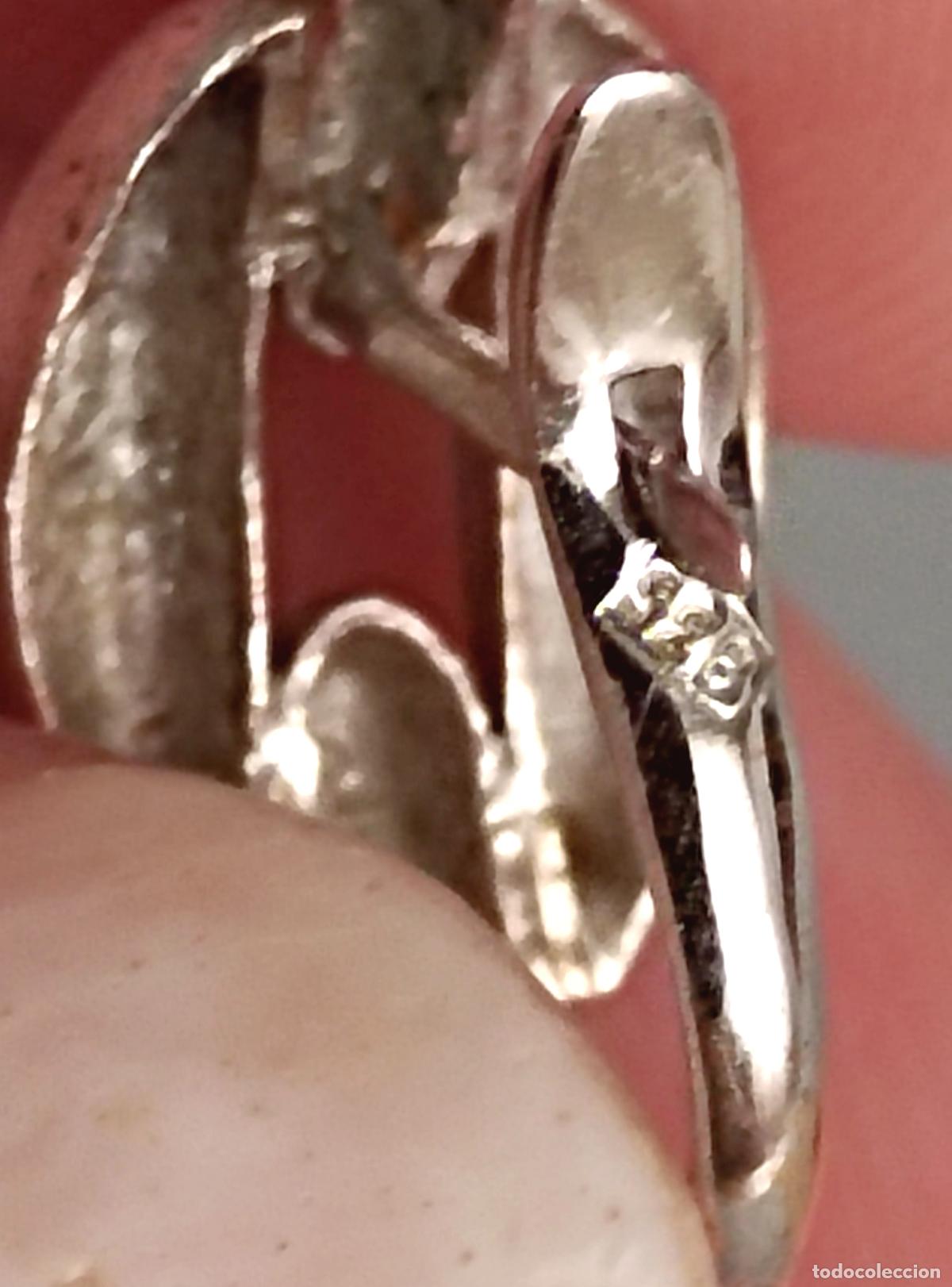 Joyeria: Pendientes de plata contrastada, forma de eslabones, cierre de pala. - Foto 5