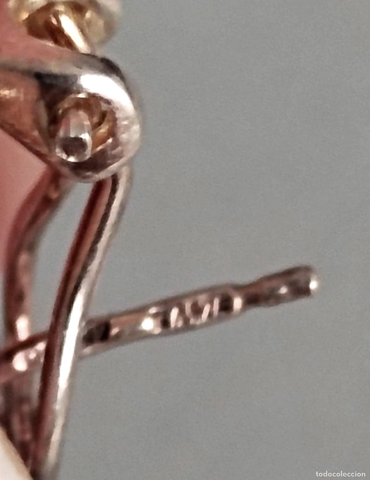 Joyeria: Pendientes de plata contrastada, cierre de omega. - Foto 3