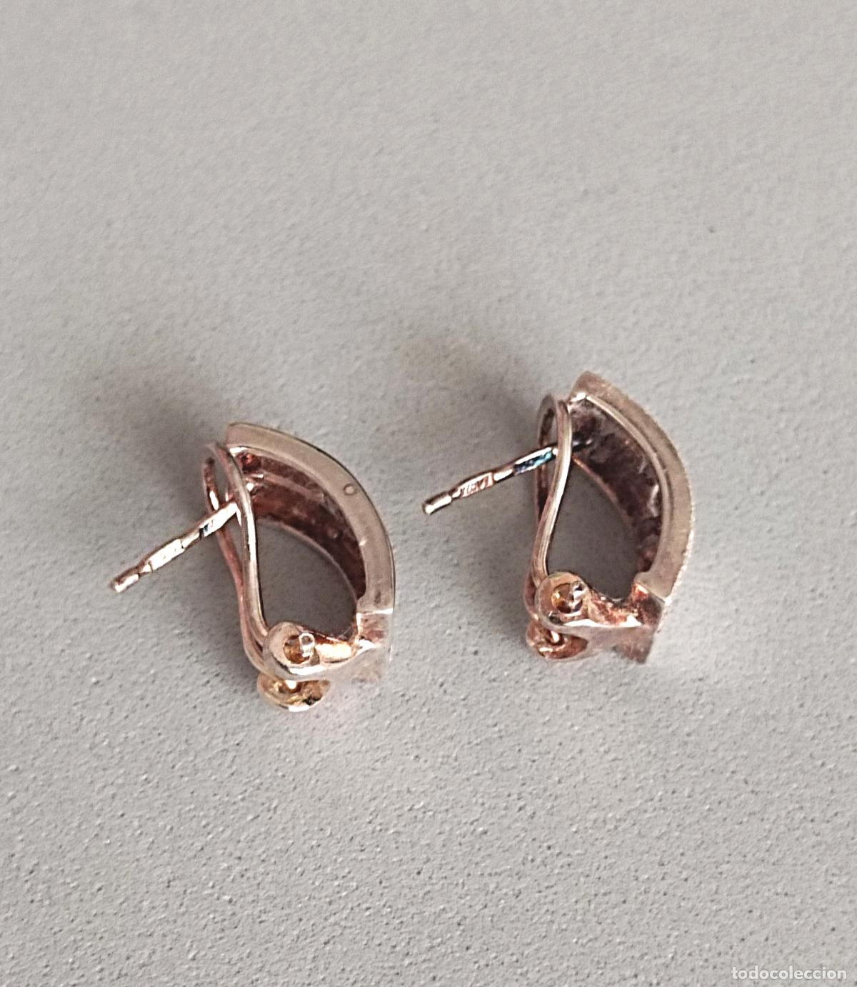 Joyeria: Pendientes de plata contrastada, cierre de omega. - Foto 6