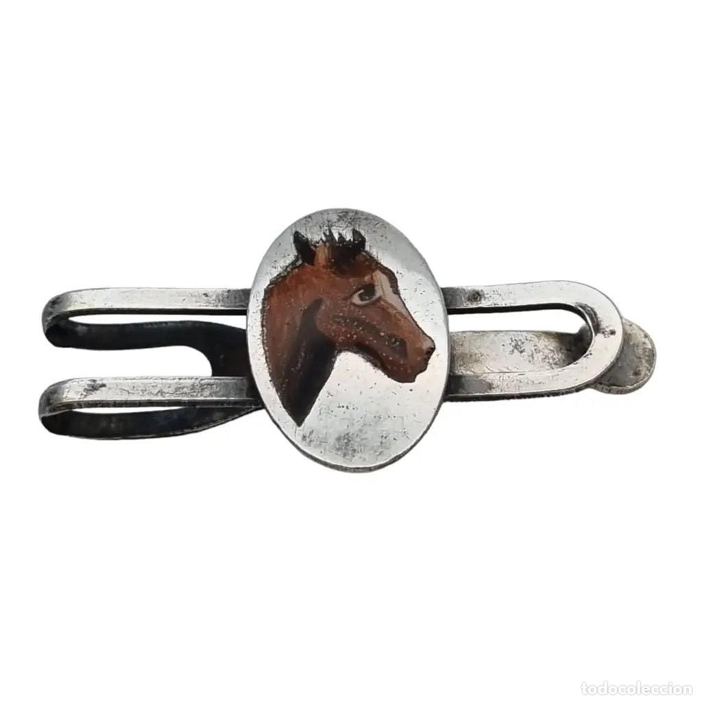 Joyeria: Conjunto de dos clips de corbata de caballo, joyer&iacute;a para hombres. - Foto 3