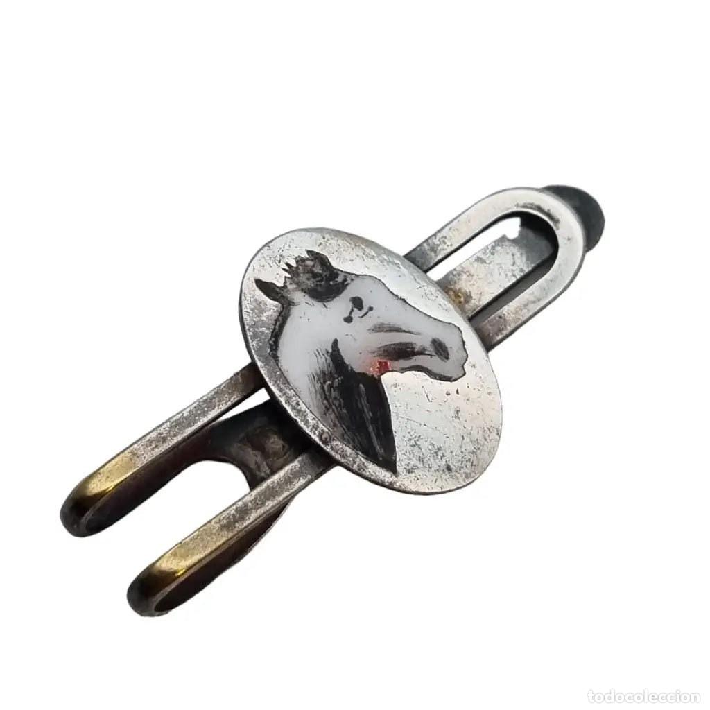 Joyeria: Conjunto de dos clips de corbata de caballo, joyer&iacute;a para hombres. - Foto 5