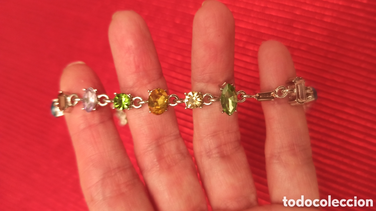 Joyeria: Pulsera piedras de colores - Foto 3