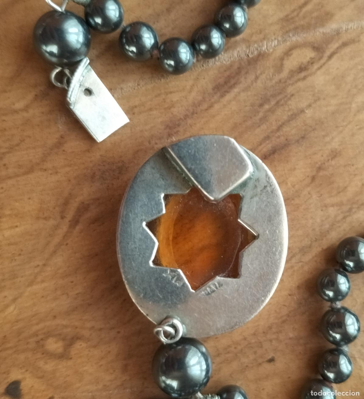 Joyeria: COLLAR DE DOBLE VUELTA DE HEMATITES CON CIERRE DE PLATA. - Foto 5