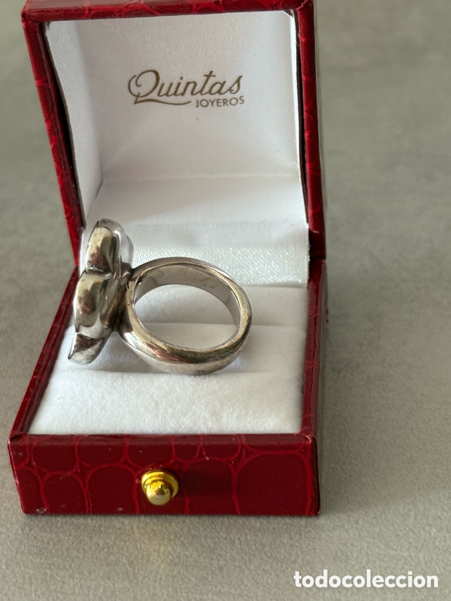 Joyeria: Anillo plata flor pesa 6,33 gr - Foto 4