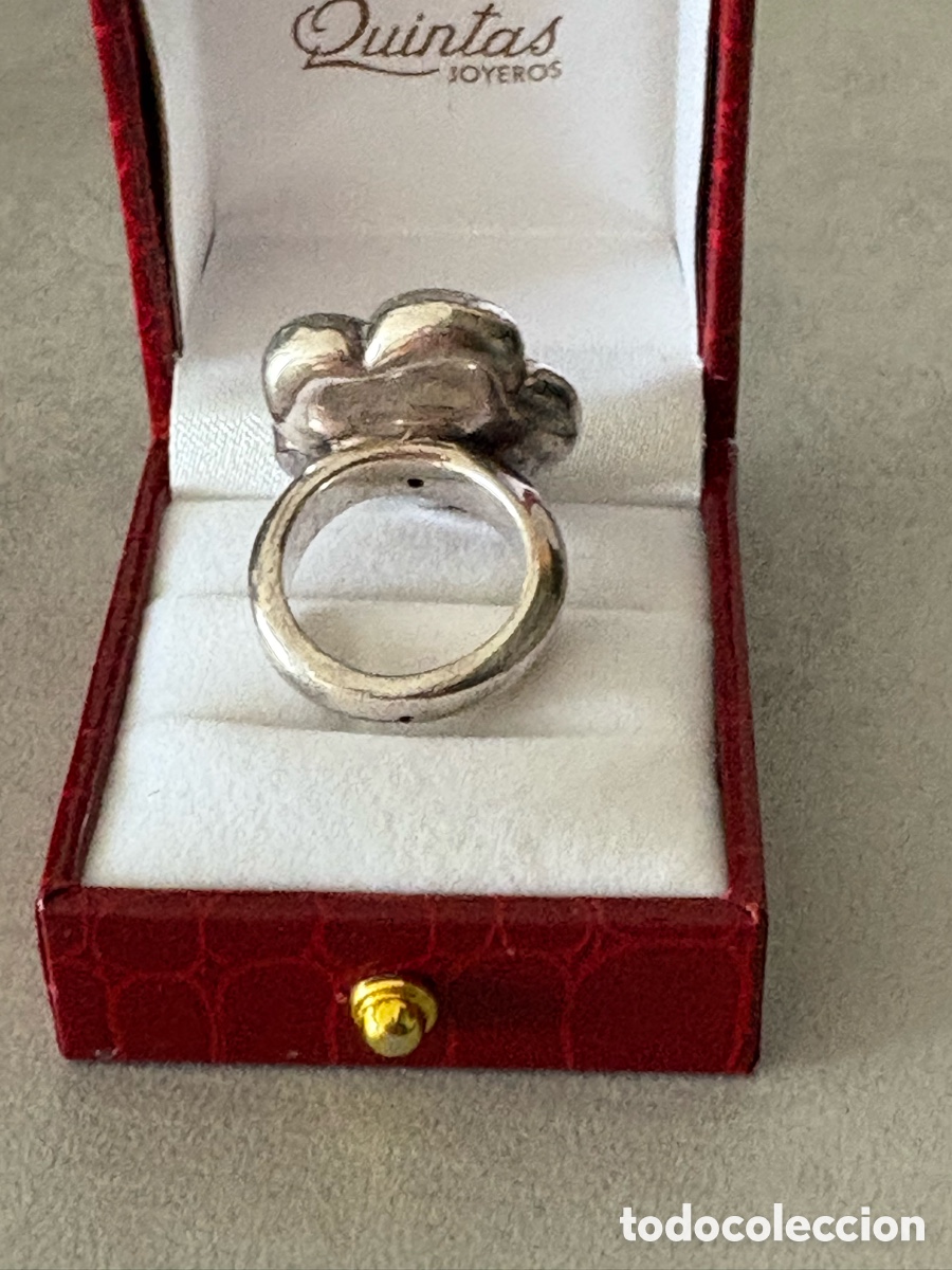 Joyeria: Anillo plata flor pesa 6,33 gr - Foto 5