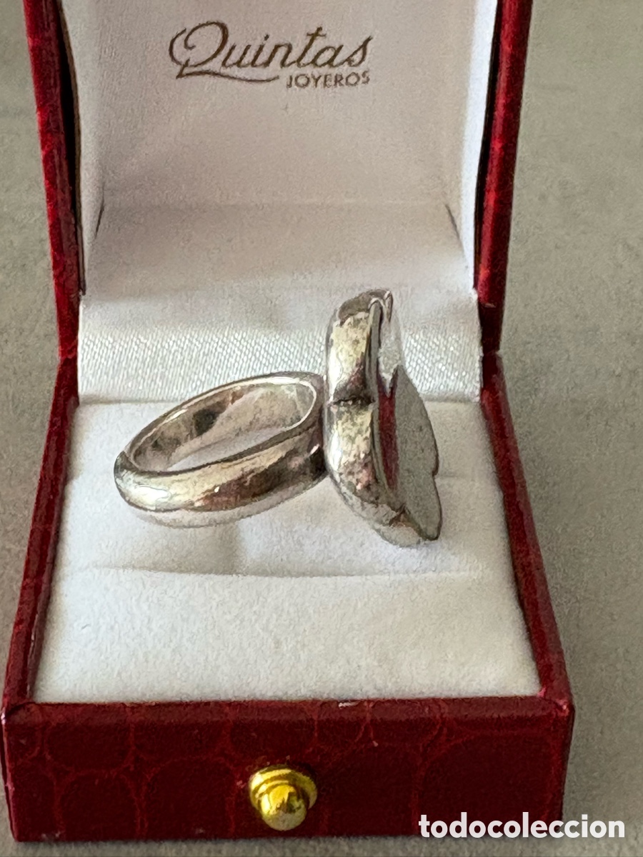 Joyeria: Anillo plata flor pesa 6,33 gr - Foto 6
