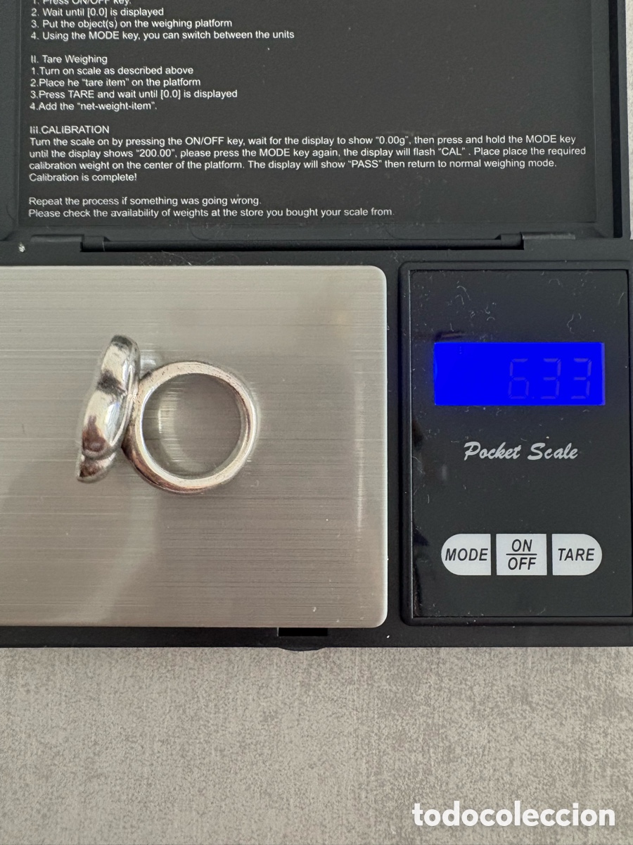 Joyeria: Anillo plata flor pesa 6,33 gr - Foto 7
