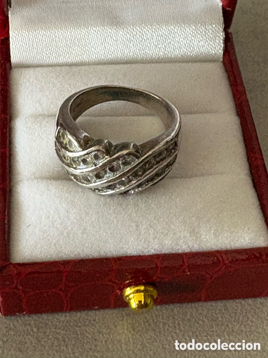 Joyeria: Anillo plata, peso 7,04 gr - Foto 2