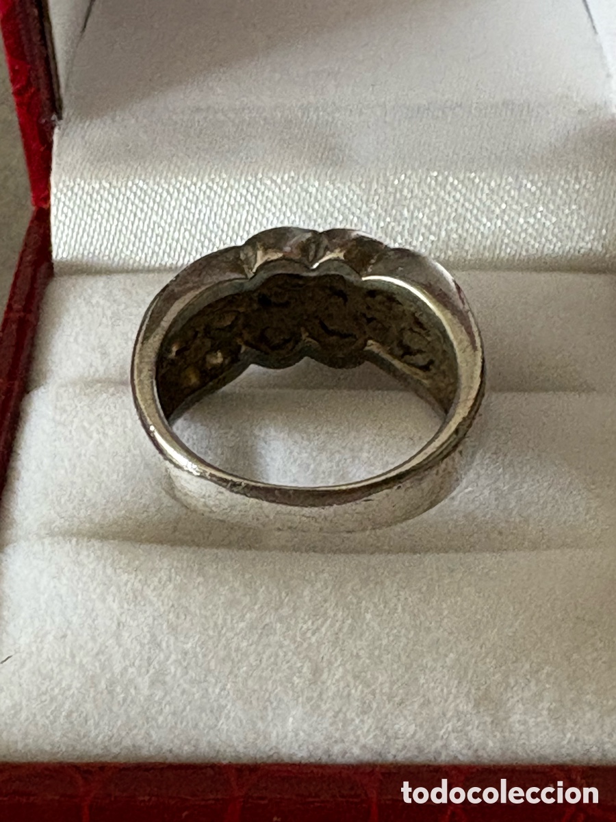 Joyeria: Anillo plata, peso 7,04 gr - Foto 4