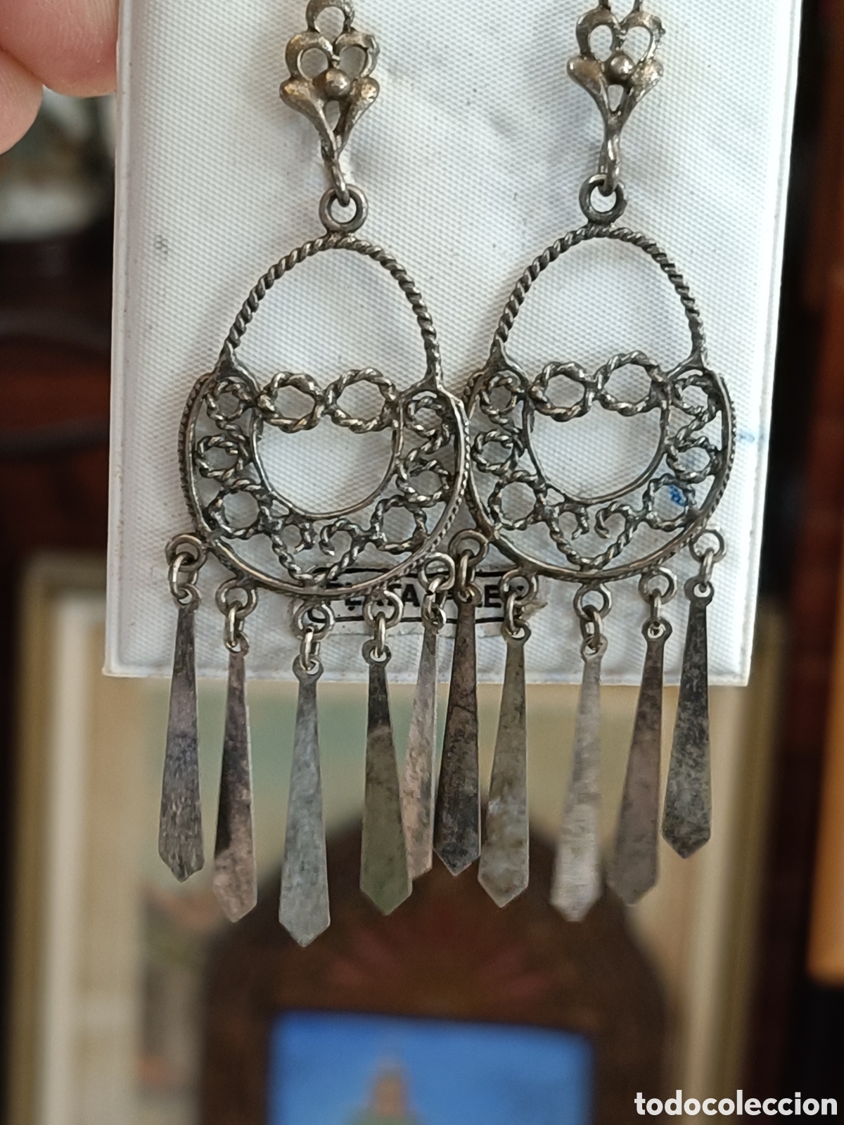 Joyeria: BONITOS PENDIENTES REALIZADOS EN PLATA - Foto 2