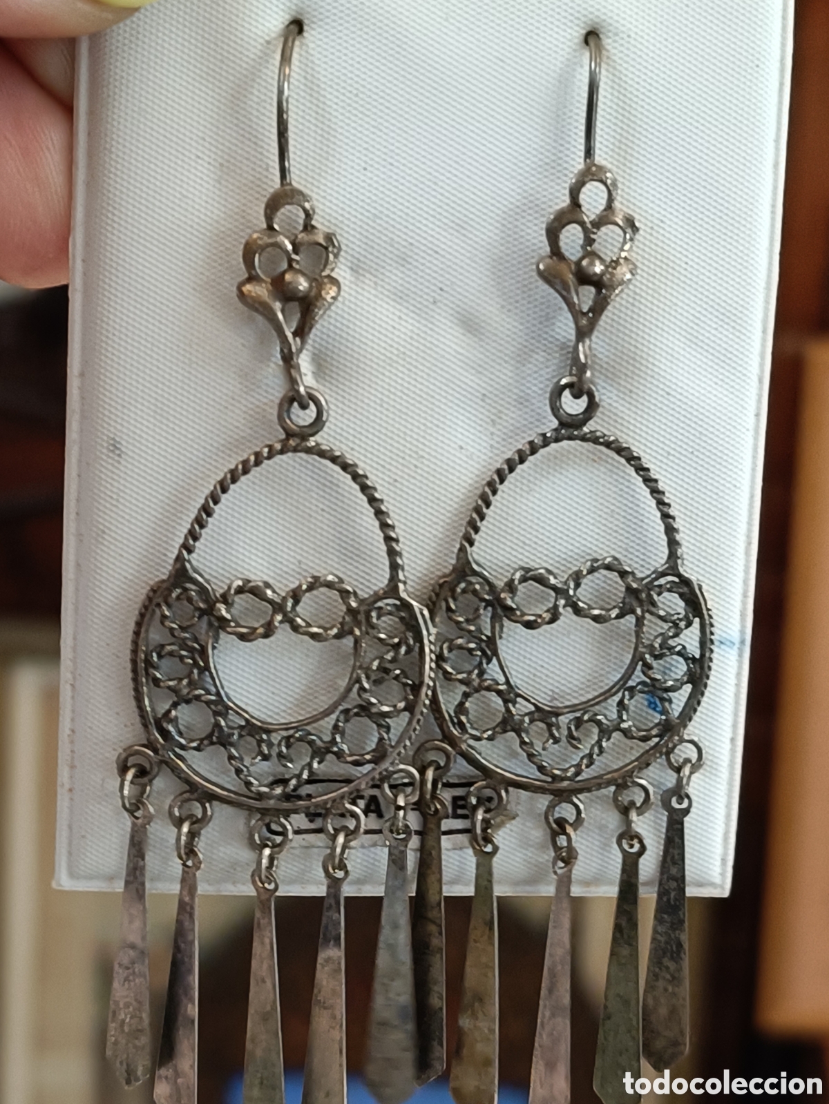 Joyeria: BONITOS PENDIENTES REALIZADOS EN PLATA - Foto 3
