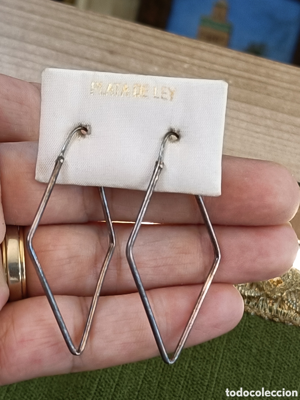Joyeria: BONITOS PENDIENTES REALIZADOS EN PLATA - Foto 1