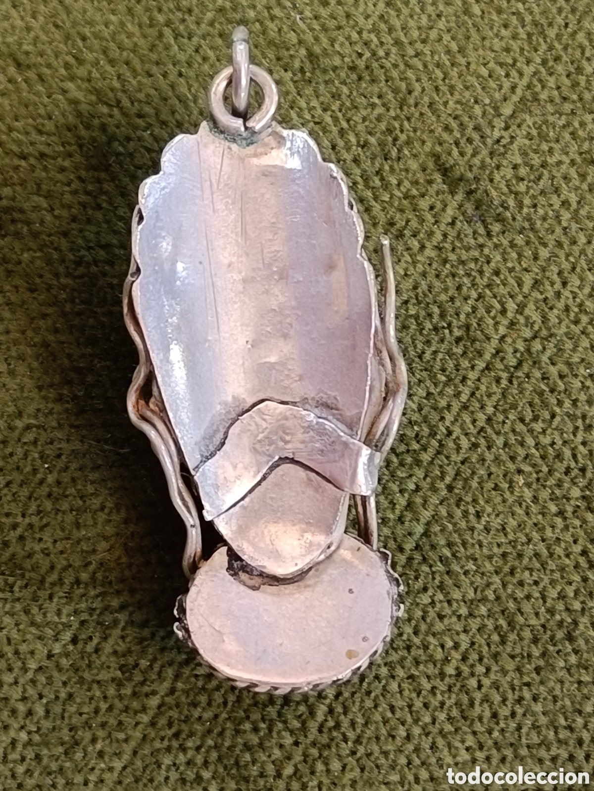 Joyeria: COLGANTE DE PLATA Y TURQUESA - Foto 4