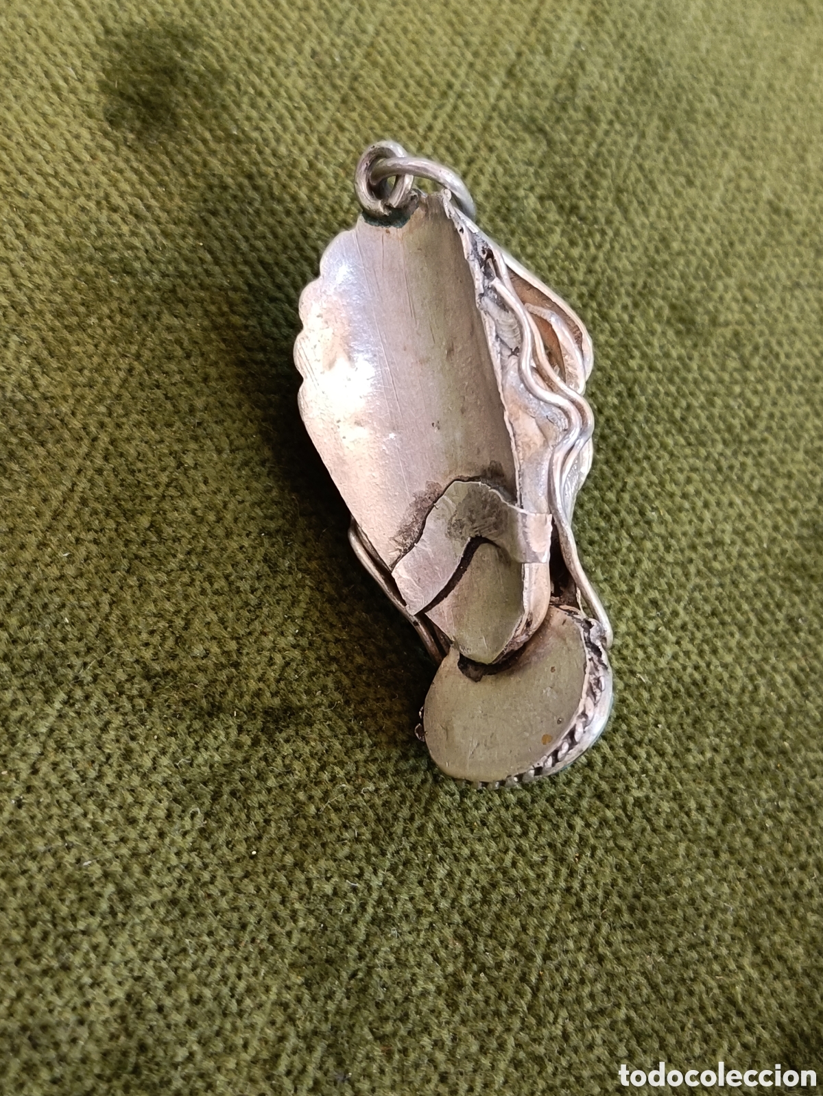 Joyeria: COLGANTE DE PLATA Y TURQUESA - Foto 6
