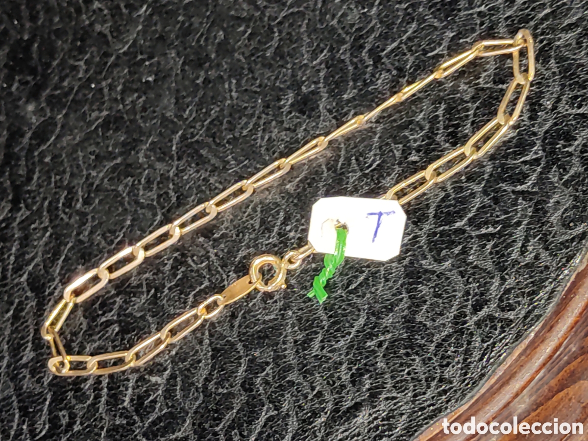 Joyeria: Pulsera chapada en oro.Vintage. *T* - Foto 8