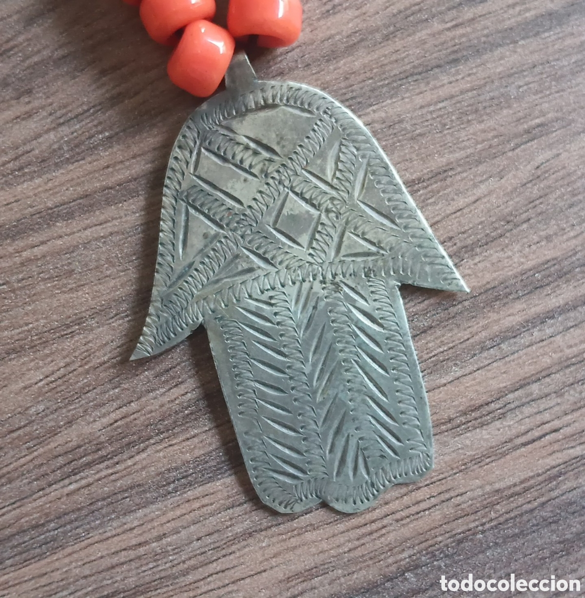Joyeria: Colgante estilo arabe mano de F&aacute;tima - Foto 1